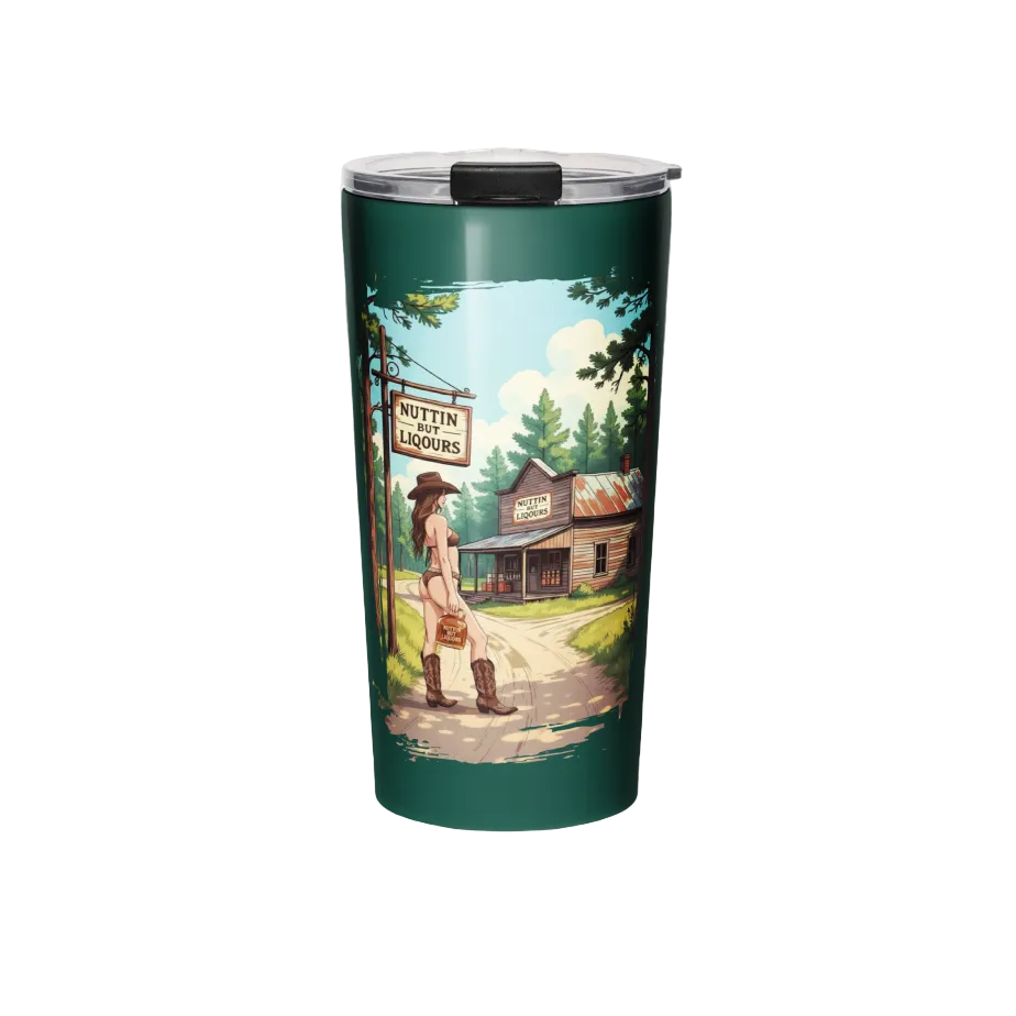 Nuttin But Liqour - Dark Hunter Tumbler