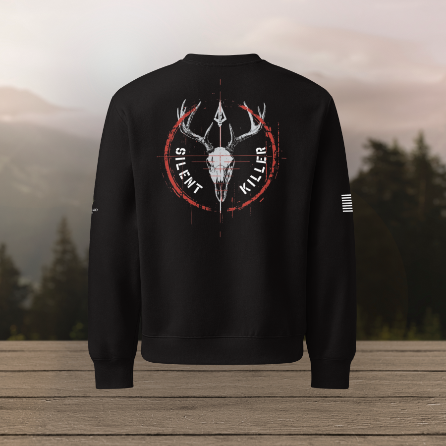 Silent Killer Red Sweatshirt