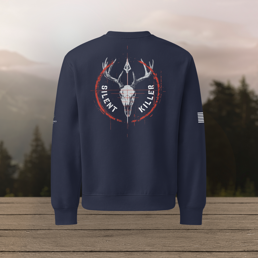 Silent Killer Red Sweatshirt