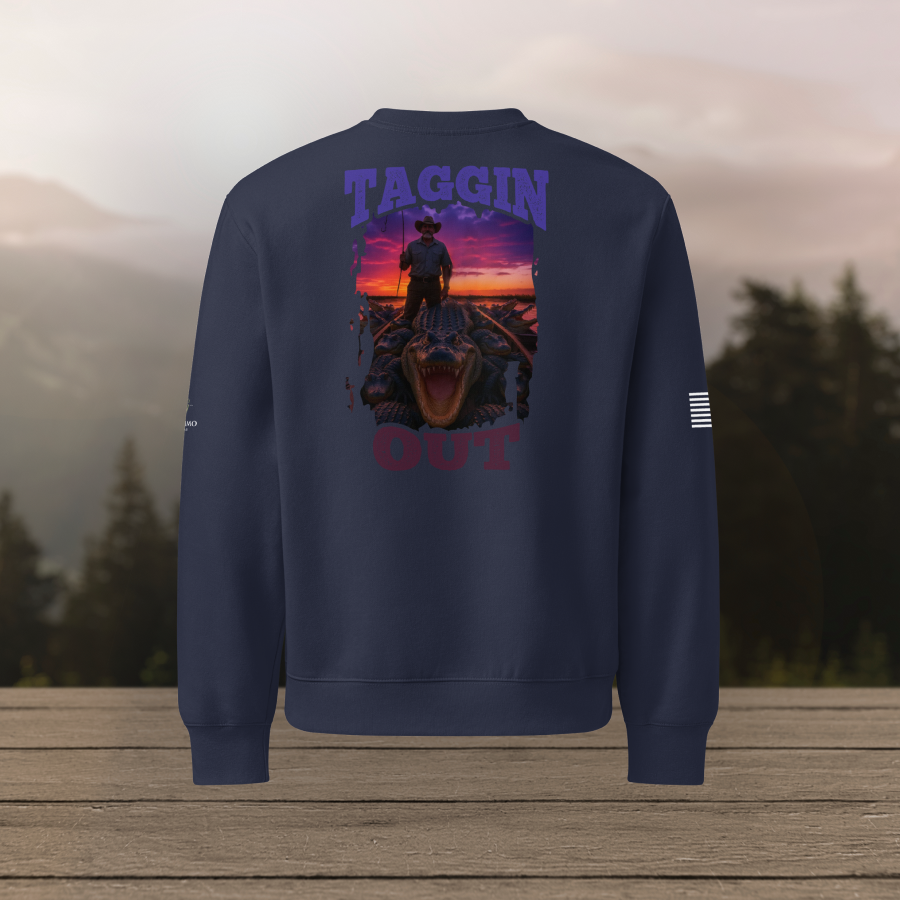 Taggin’ Out - Oversized Sweatshirt