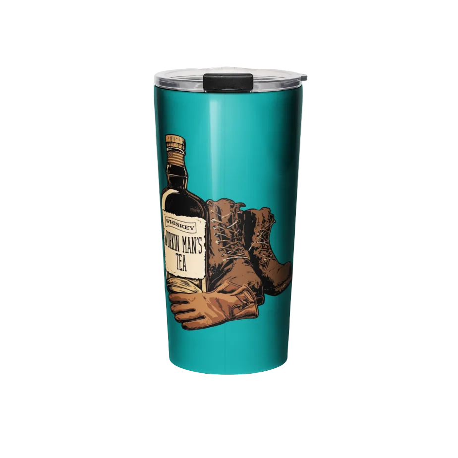 Working Man’s Tea - Teal Tumbler