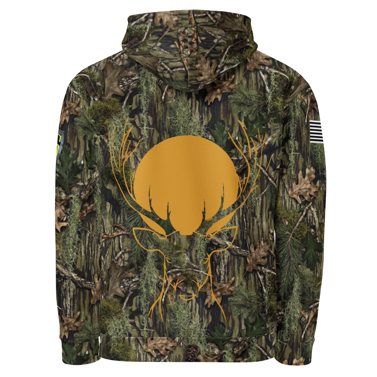 Men's Sunset Buck Camo Hoodie