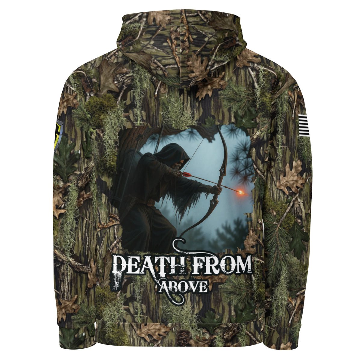 Men's Death From Above Camo Hoodie
