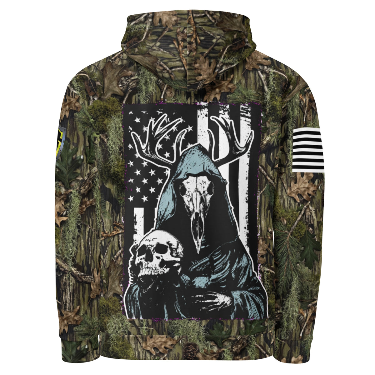 Men's Deer Reaper Camo Hoodie