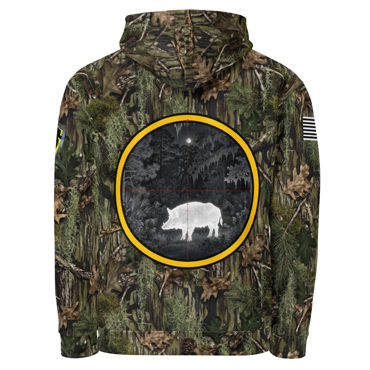 Men's Thermal Hog Camo Hoodie