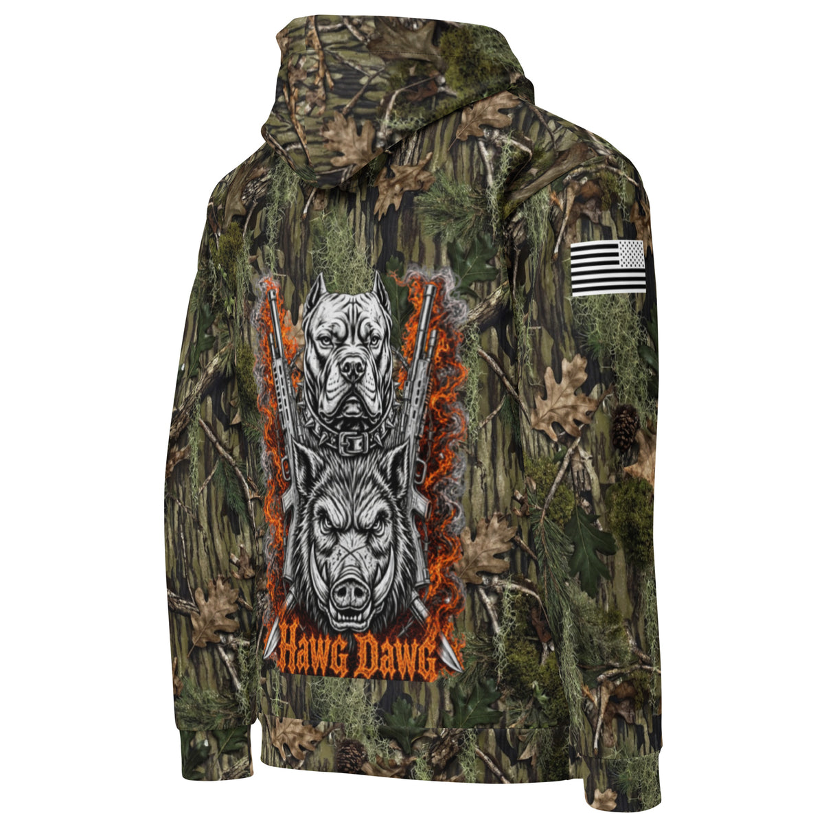 Men's Hawg Dawg Camo Hoodie