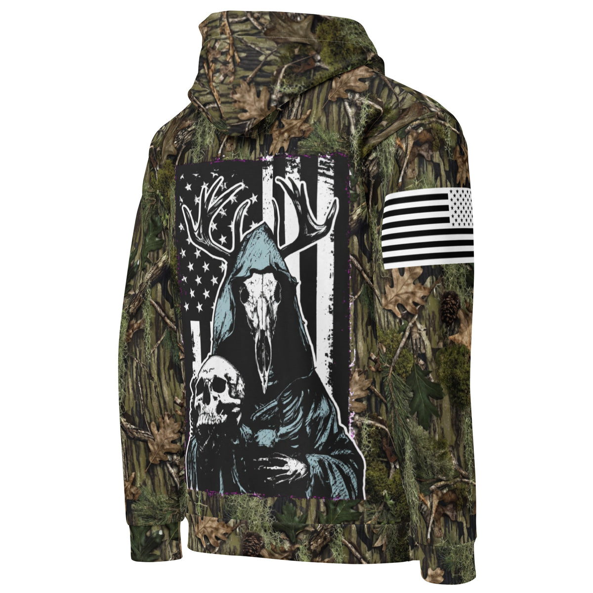 Men's Deer Reaper Camo Hoodie