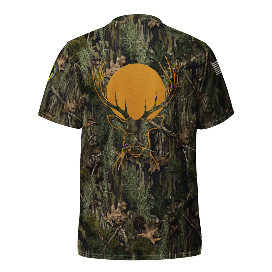 Men's Sunset Buck Camo Tee