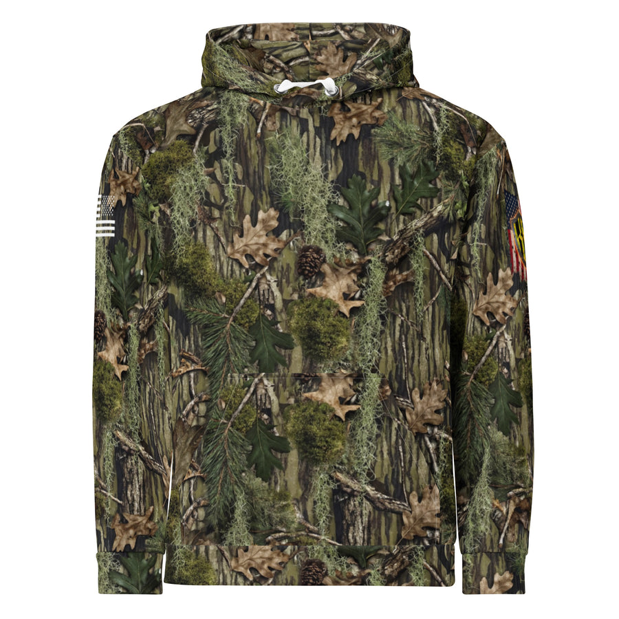 Tree Sleeper Kammo cotton hoodie