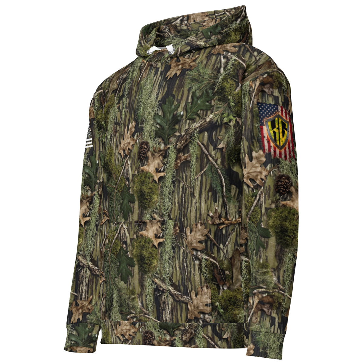 Tree Sleeper Kammo cotton hoodie