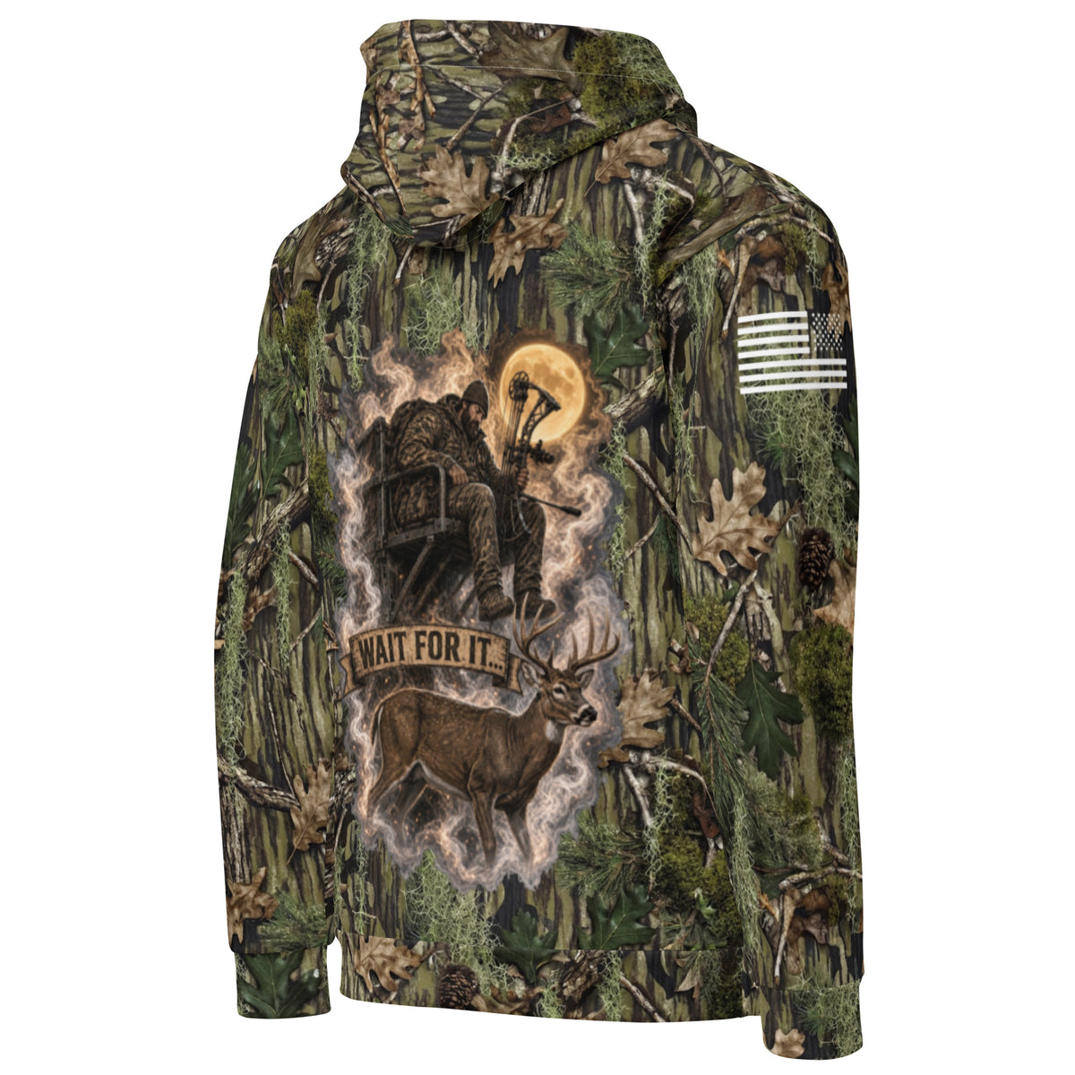 Tree Sleeper Kammo cotton hoodie