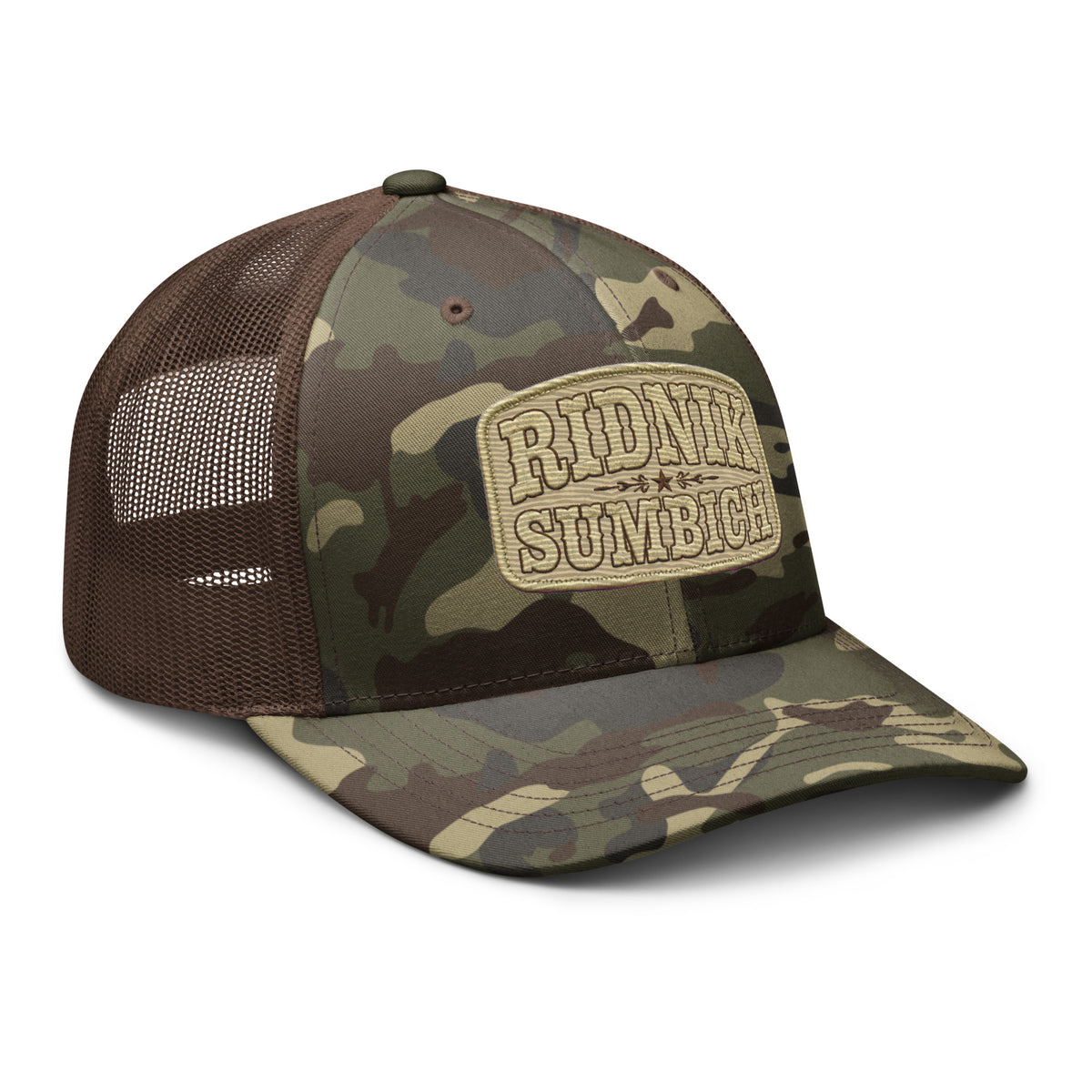 Ridnik Sumbich Camouflage trucker hat
