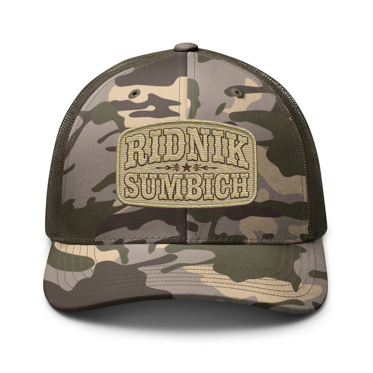 Ridnik Sumbich Camouflage trucker hat