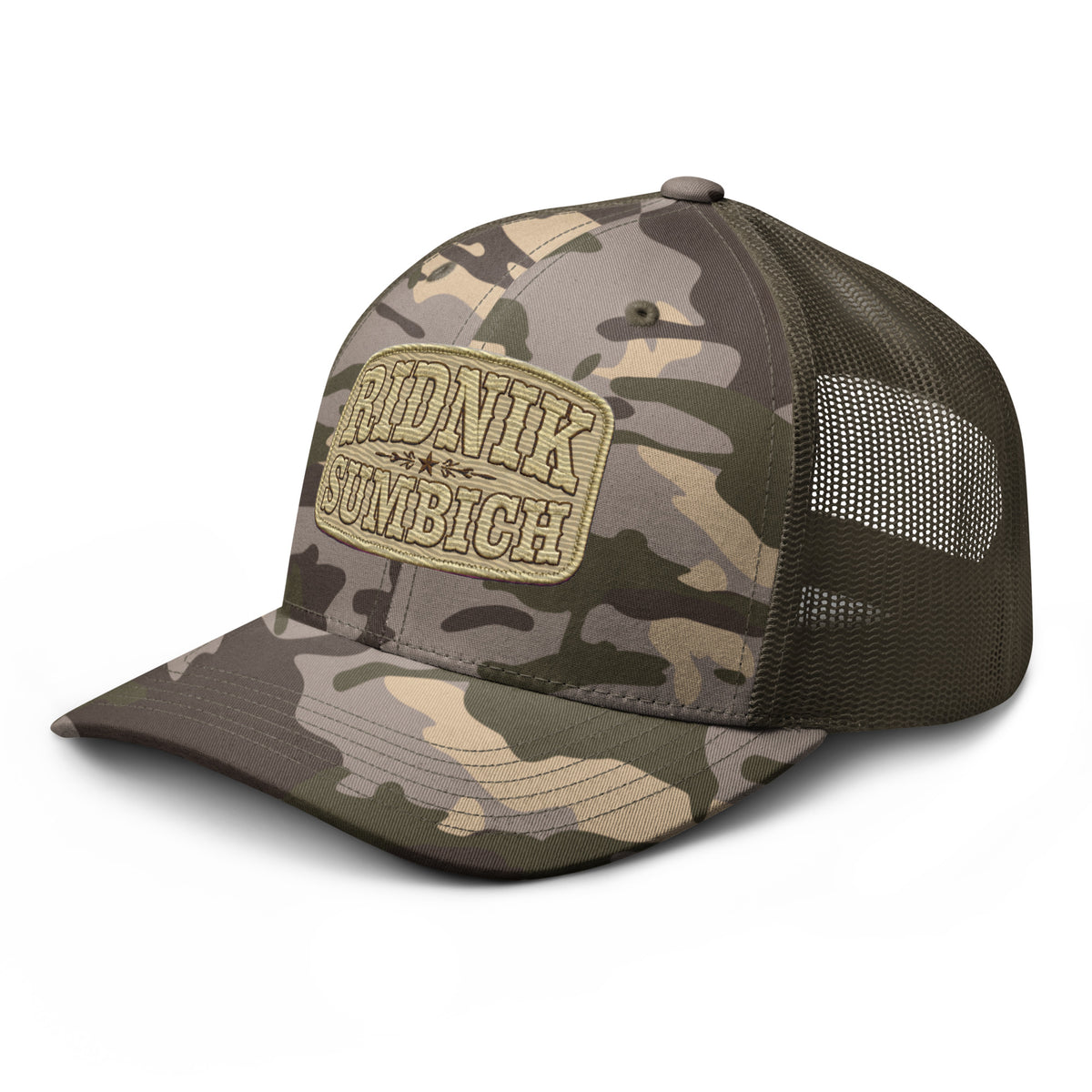Ridnik Sumbich Camouflage trucker hat