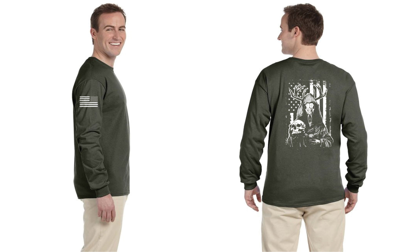 Deer Reaper Long Sleeve T-Shirt