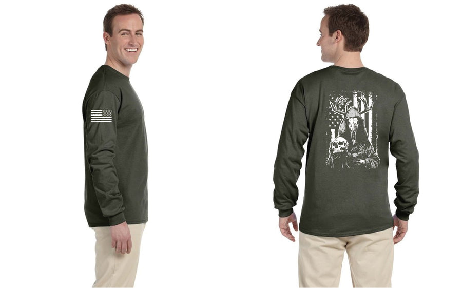 Deer Reaper Long Sleeve T-Shirt