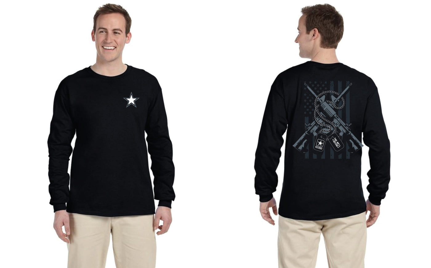 Dog Tags Long Sleeve T-Shirt
