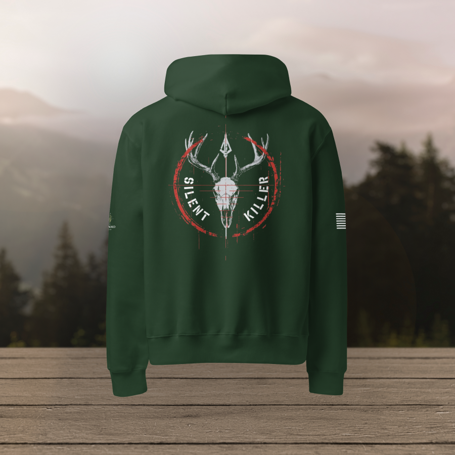 Silent Killer Red Hoodie