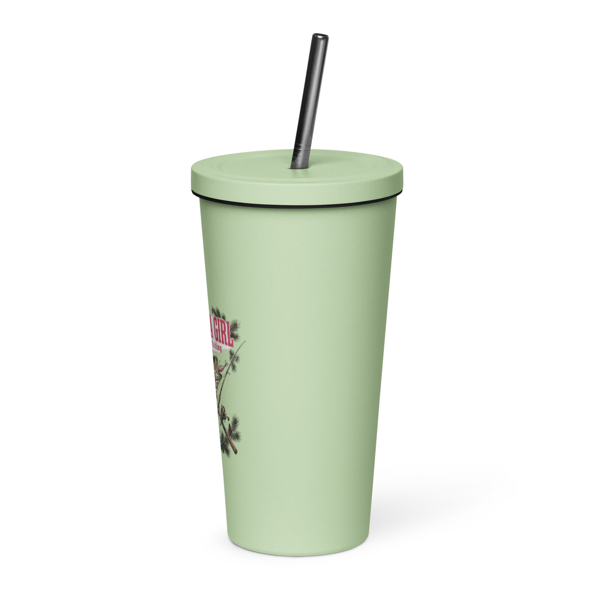 Fish Like a Girl Tumbler