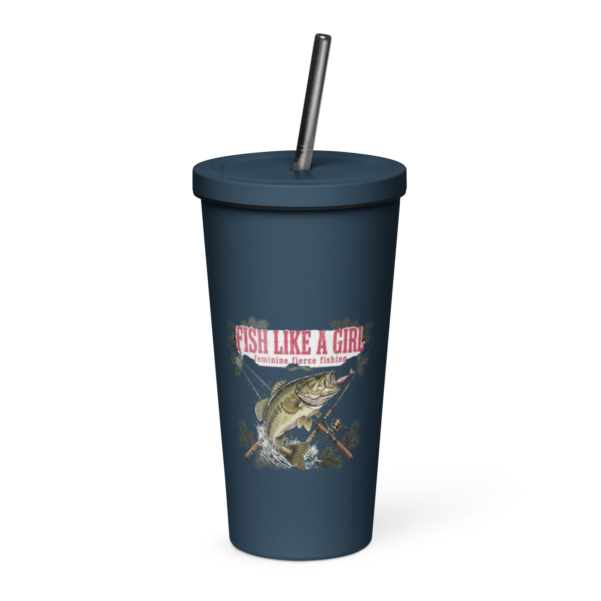 Fish Like a Girl Tumbler
