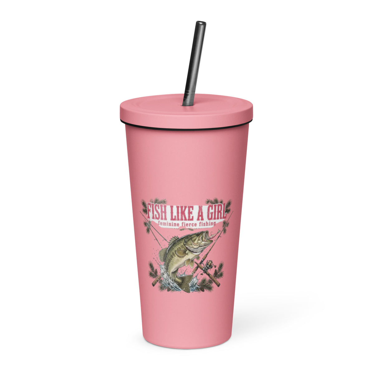 Fish Like a Girl Tumbler