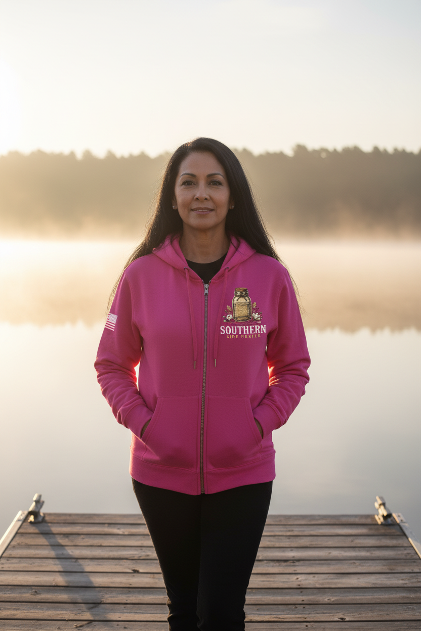 Unisex Full Zip Hoodie