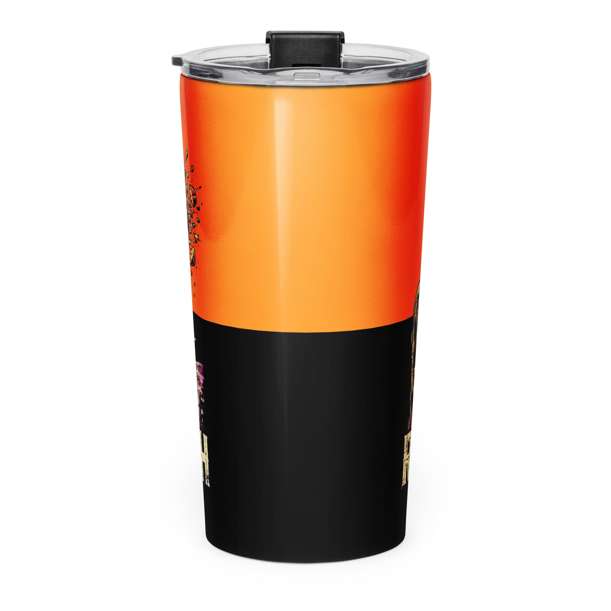 Pumpkin Skeet stainless steel tumbler