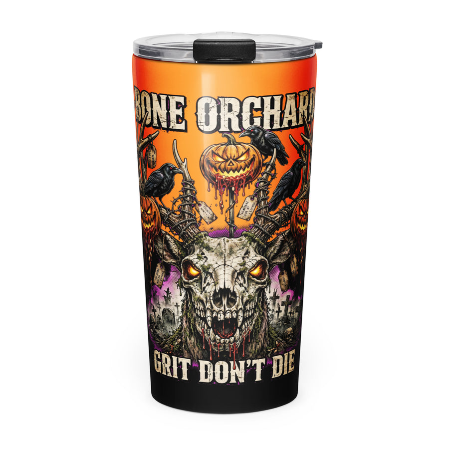 Limited Bone Orchard stainless steel tumbler