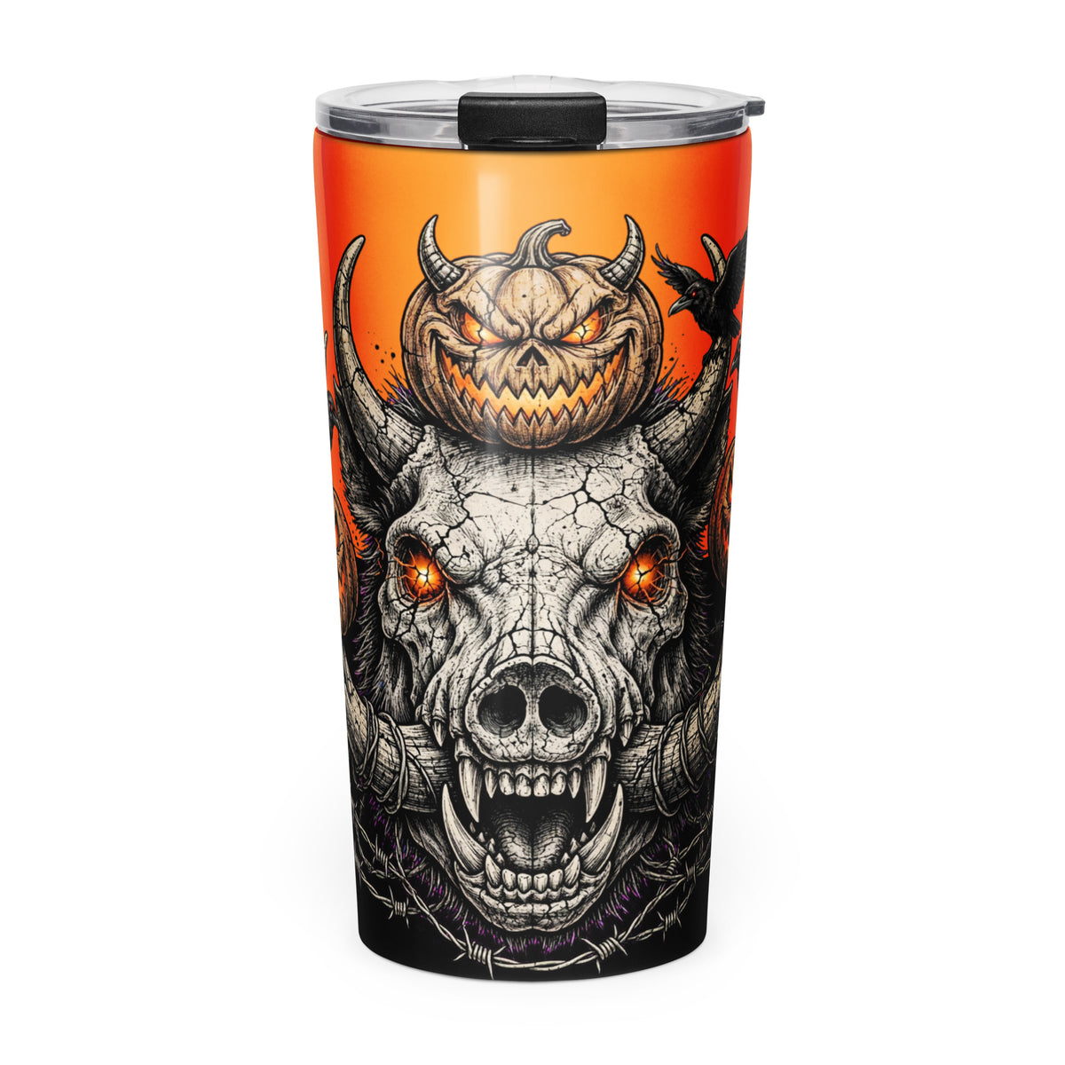 Hallow Hog stainless steel tumbler