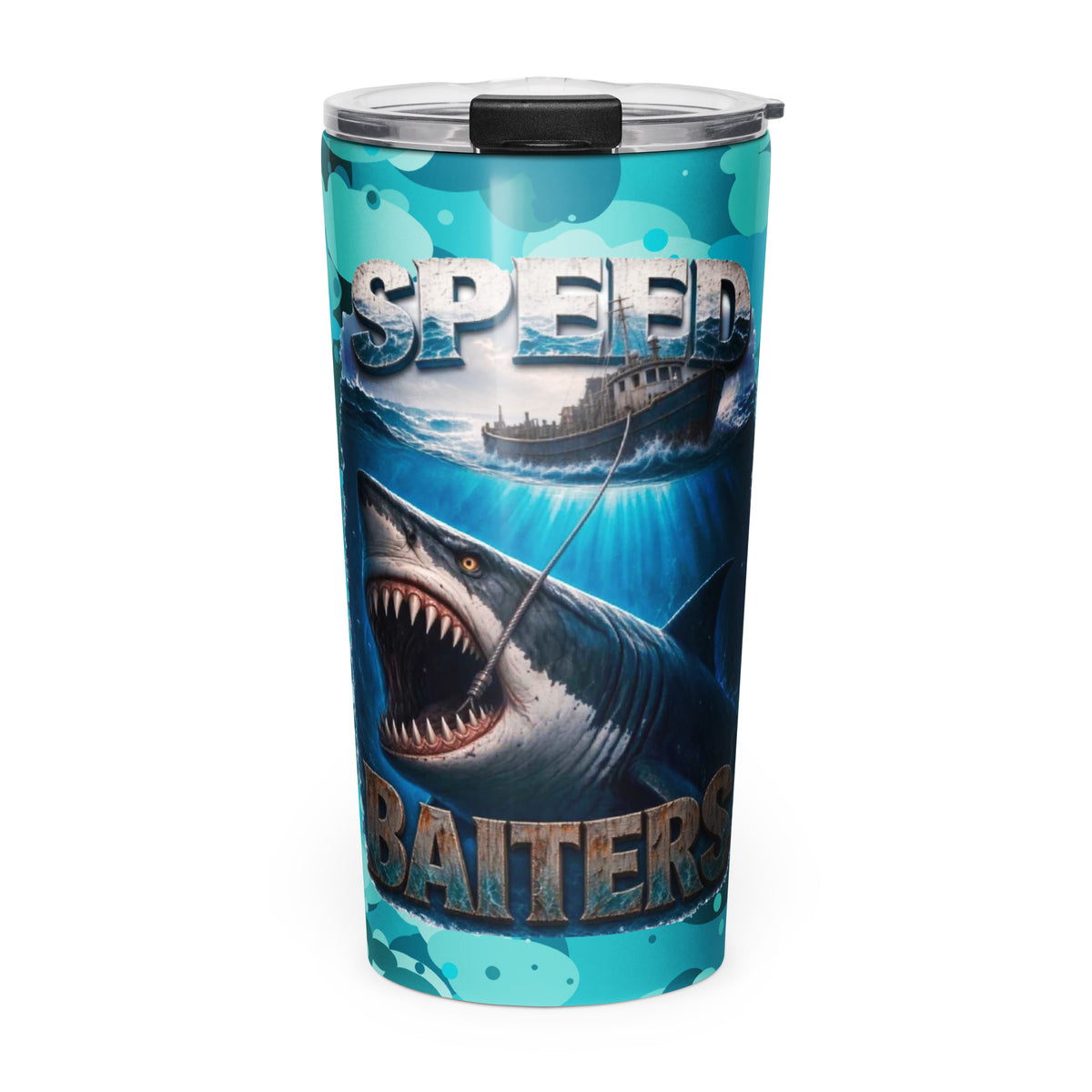 Megalodon Slayer stainless steel tumbler