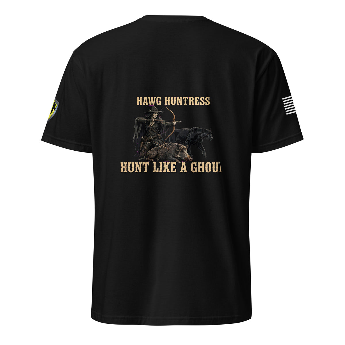 Women's Hawg Huntress Halloween tshirt