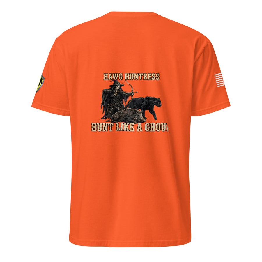 Women's Hawg Huntress Halloween tshirt