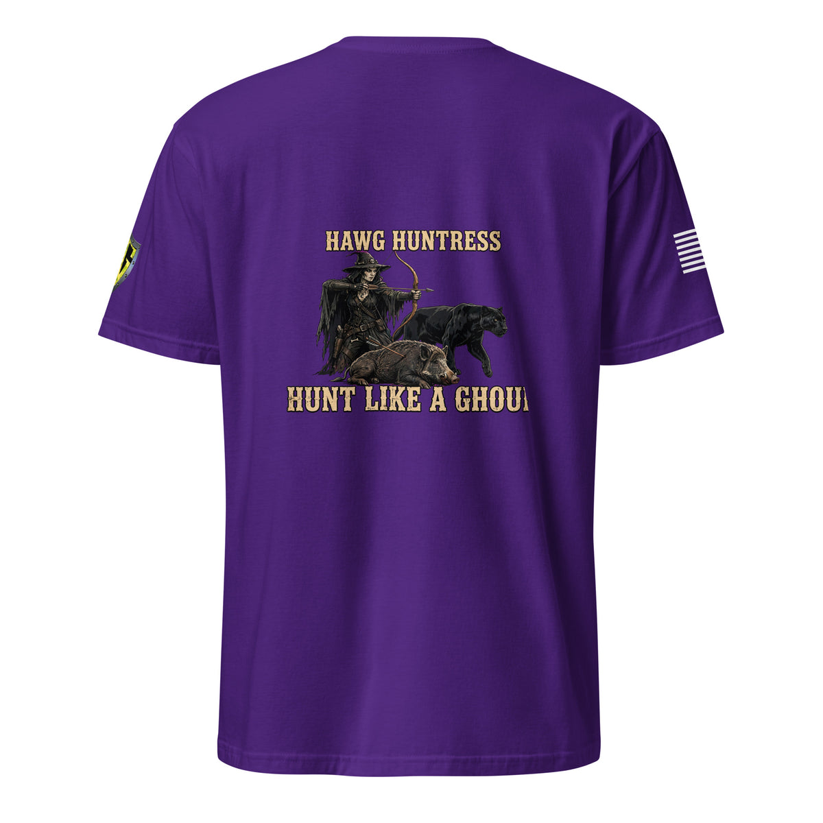 Women's Hawg Huntress Halloween tshirt
