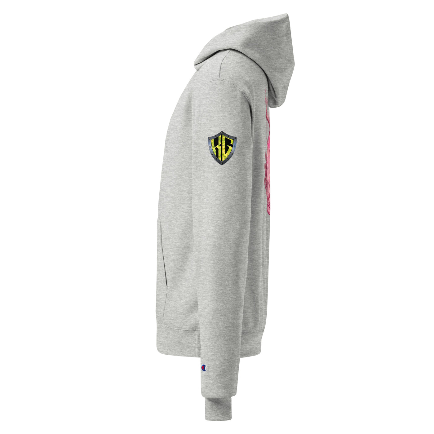 Unisex Champion hoodie-Hunt like a girl