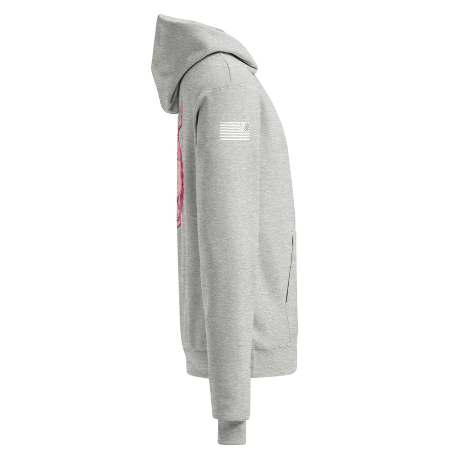 Unisex Champion hoodie-Hunt like a girl