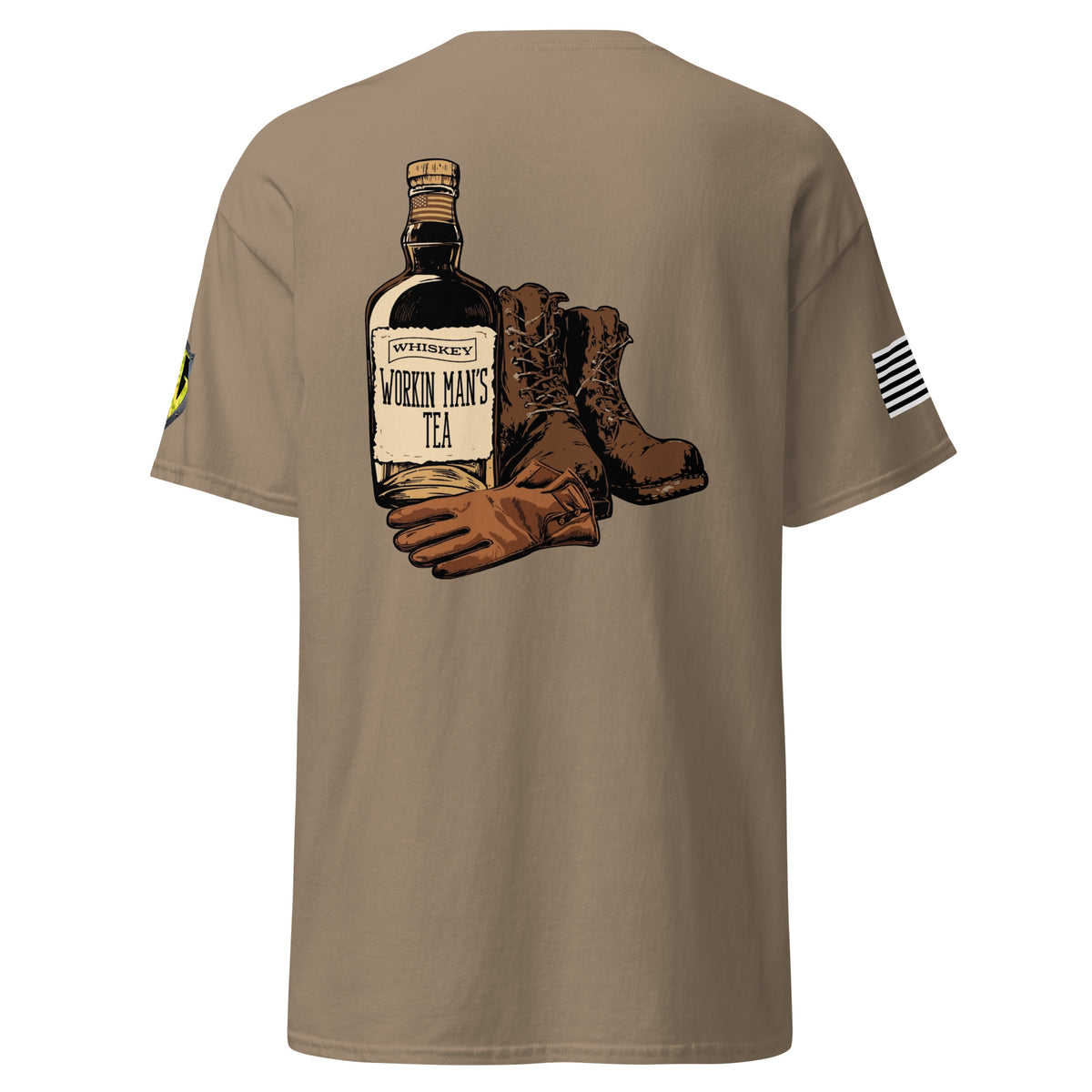 Men's Workin Whiskey classic tee
