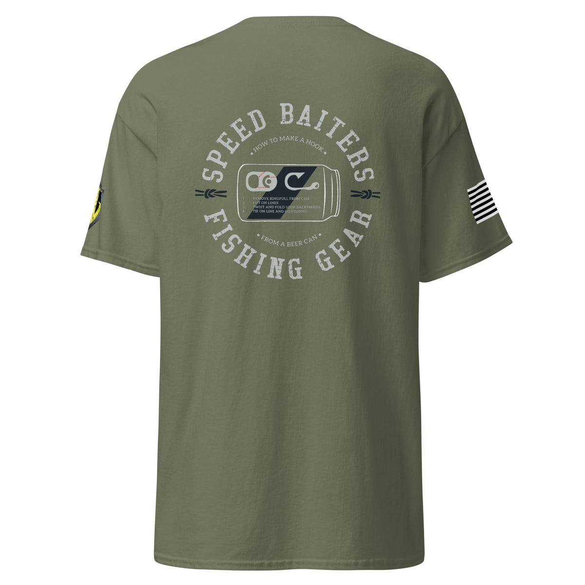 Men's Ridnik Fish Hook classic tee
