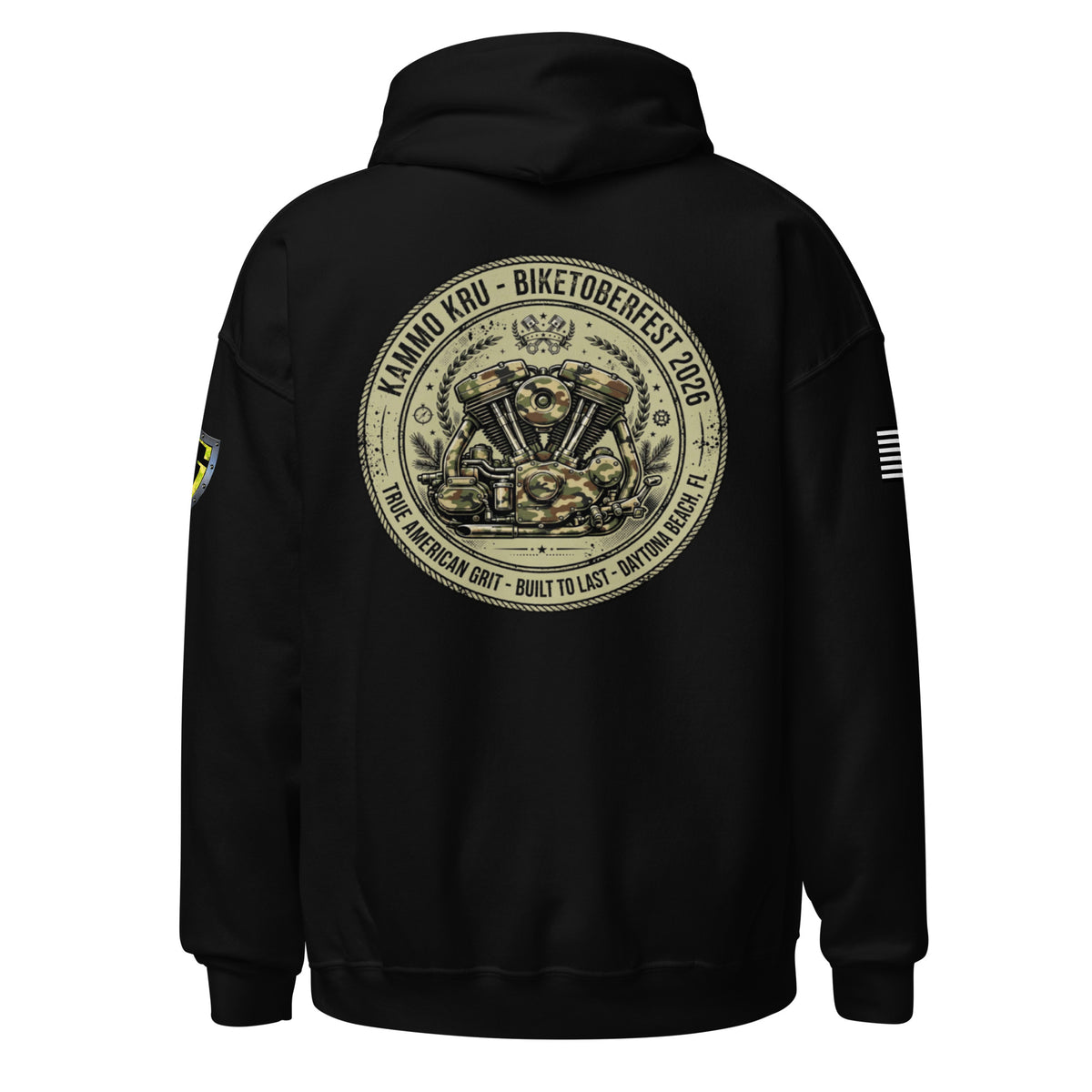 Mens Kammo Kru Hoodie