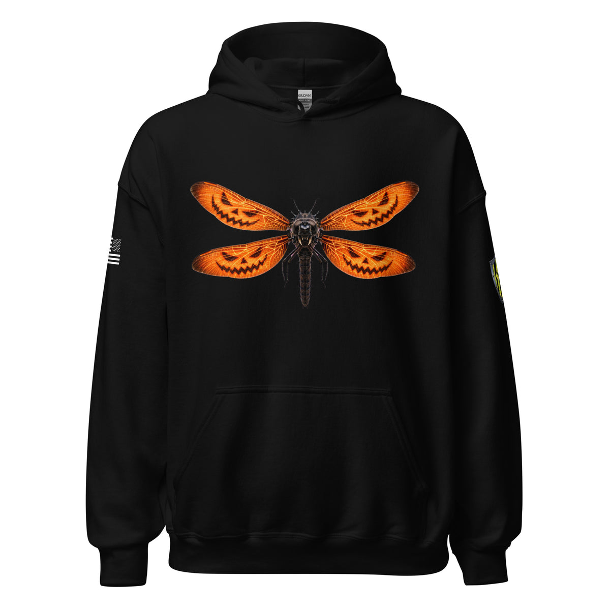 Womens Dragonfly Halloween Hoodie