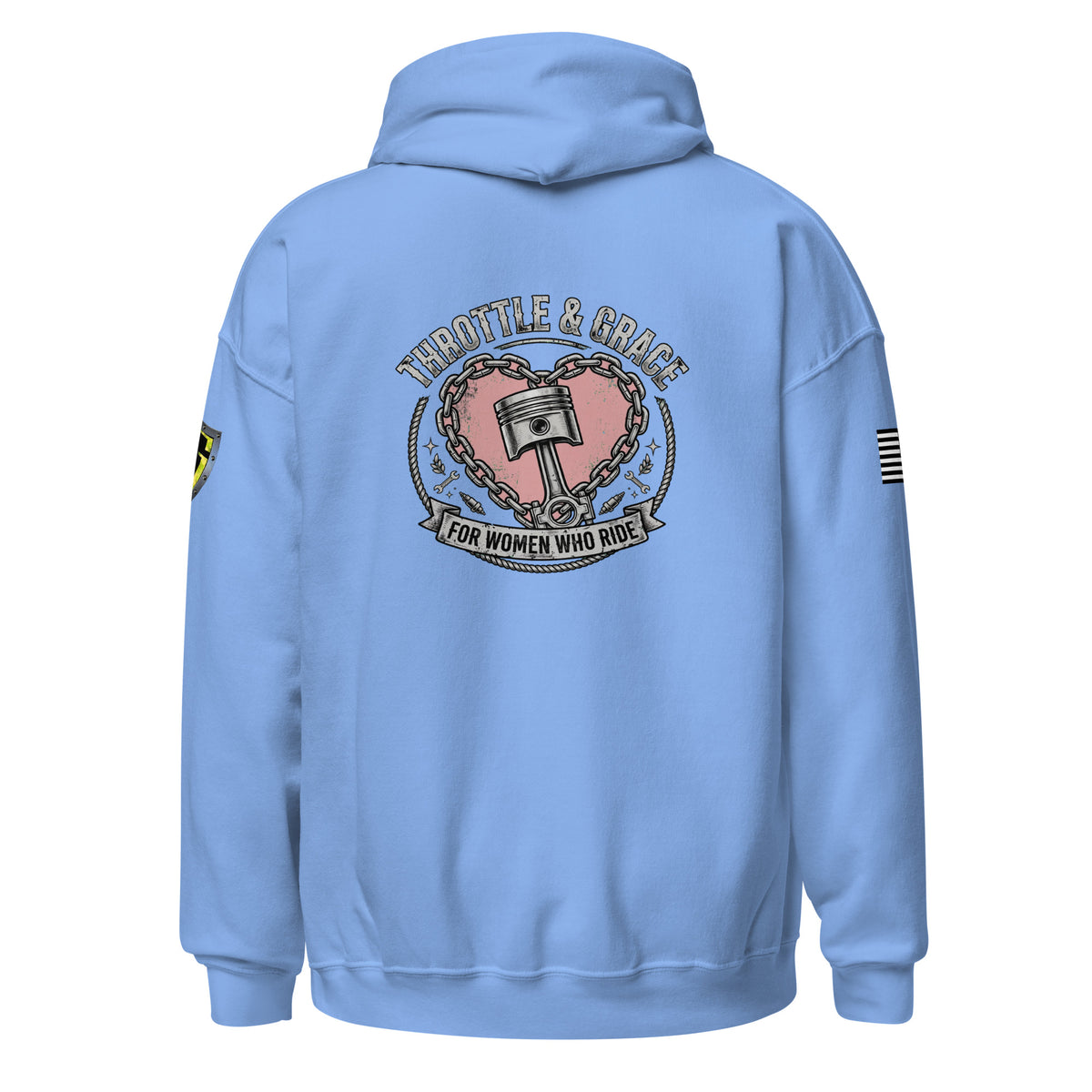 Women's Throttle and Grace Hoodie