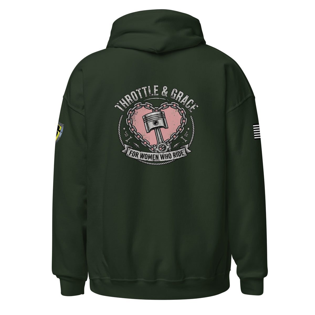 Women's Throttle and Grace Hoodie