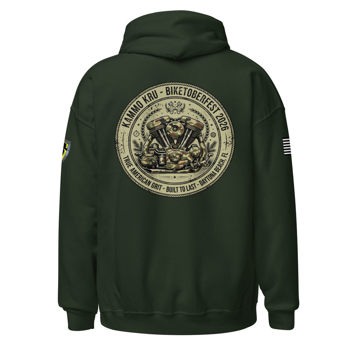 Mens Kammo Kru Hoodie