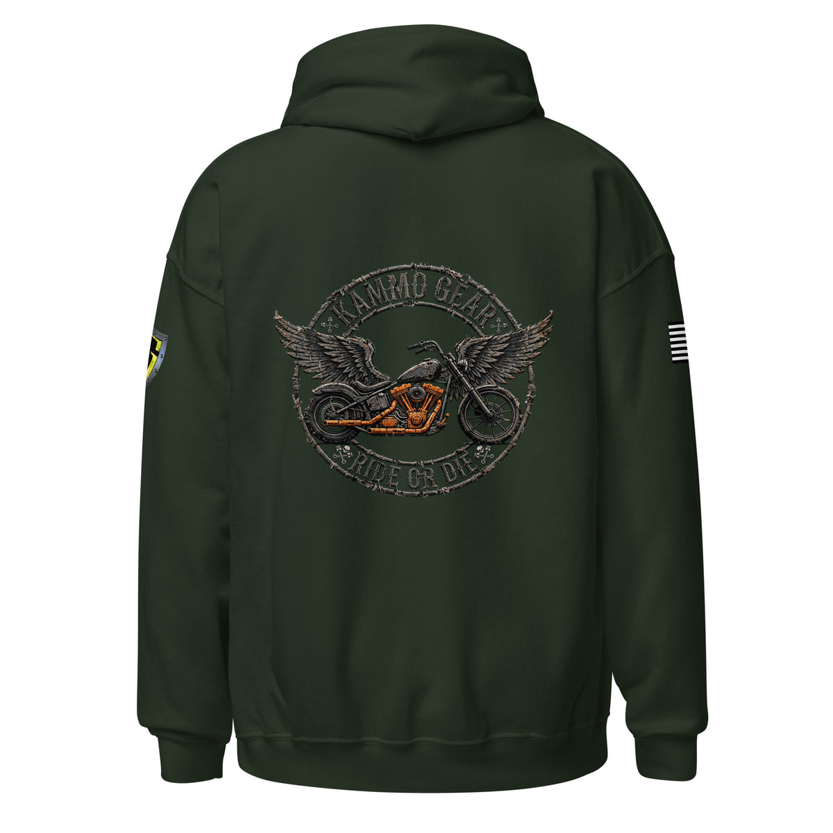 Mens Ride or Die Hoodie