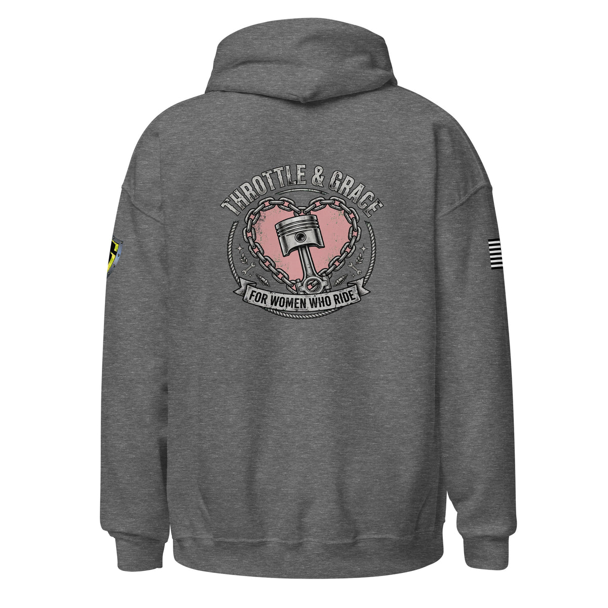 Women's Throttle and Grace Hoodie