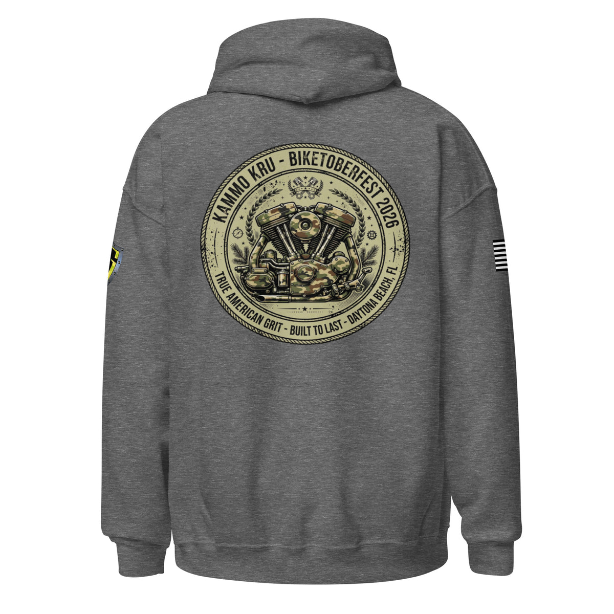 Mens Kammo Kru Hoodie