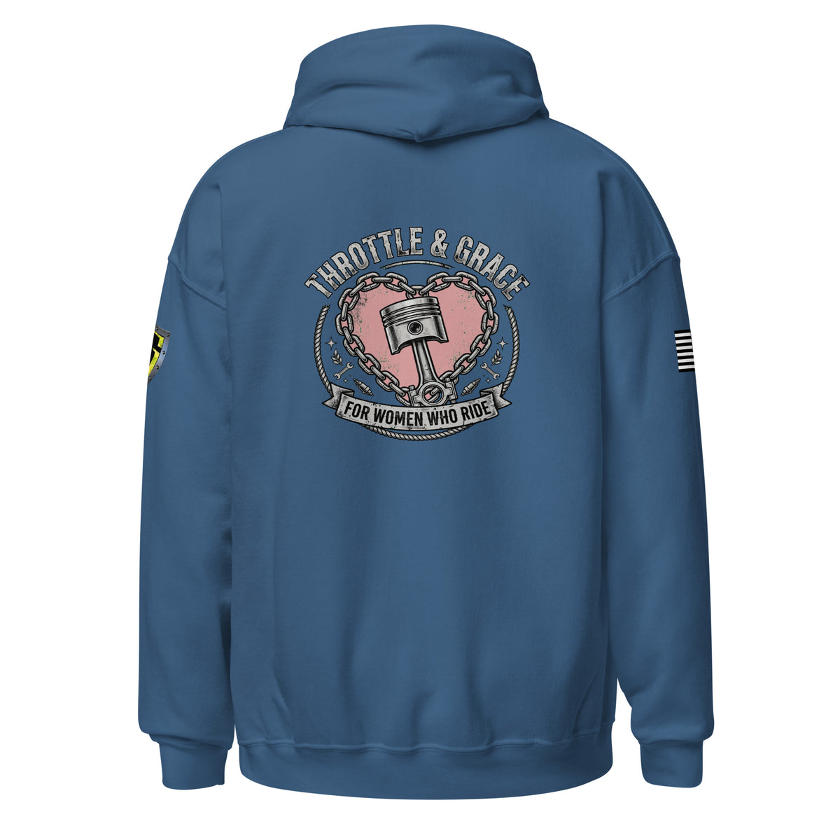 Women's Throttle and Grace Hoodie