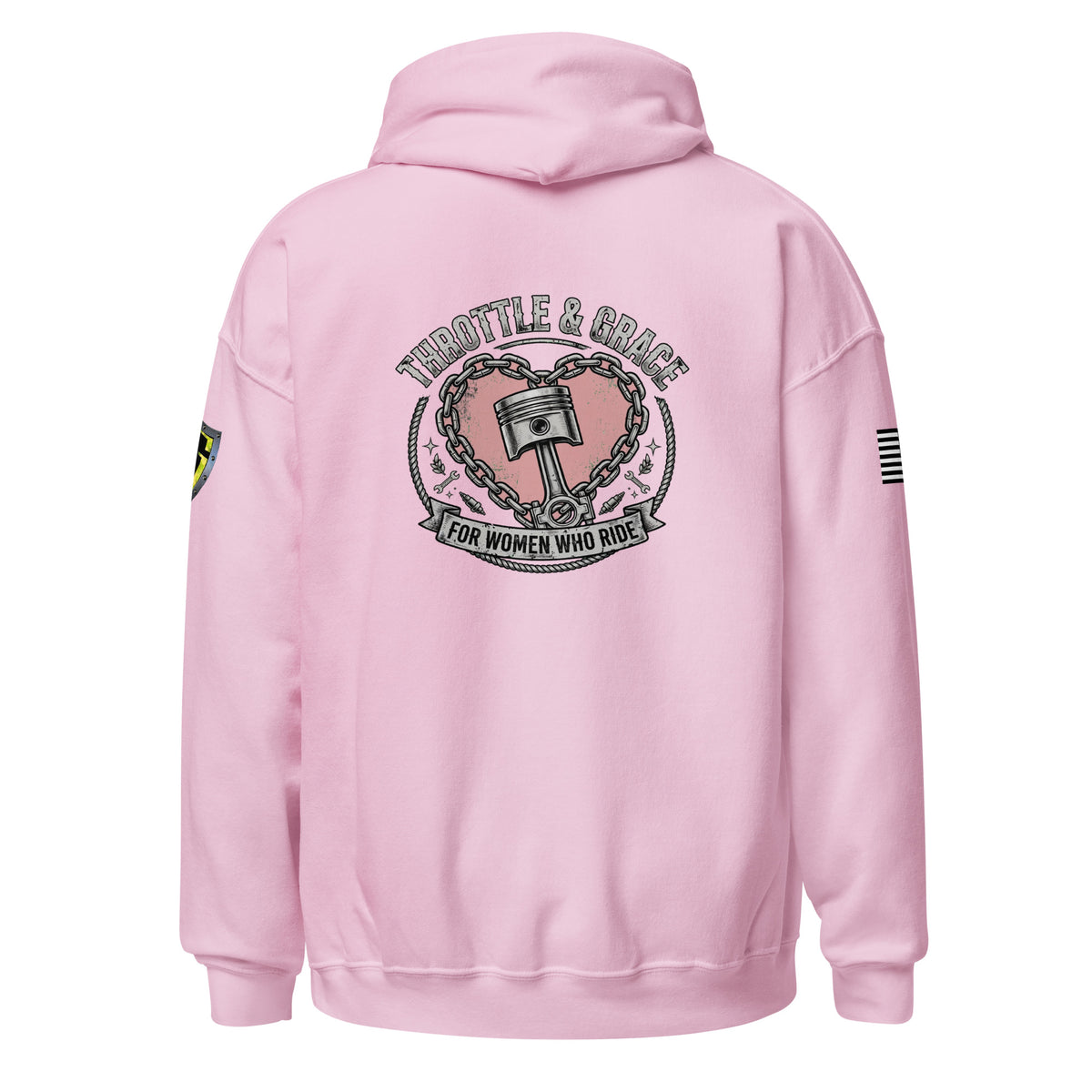 Women's Throttle and Grace Hoodie