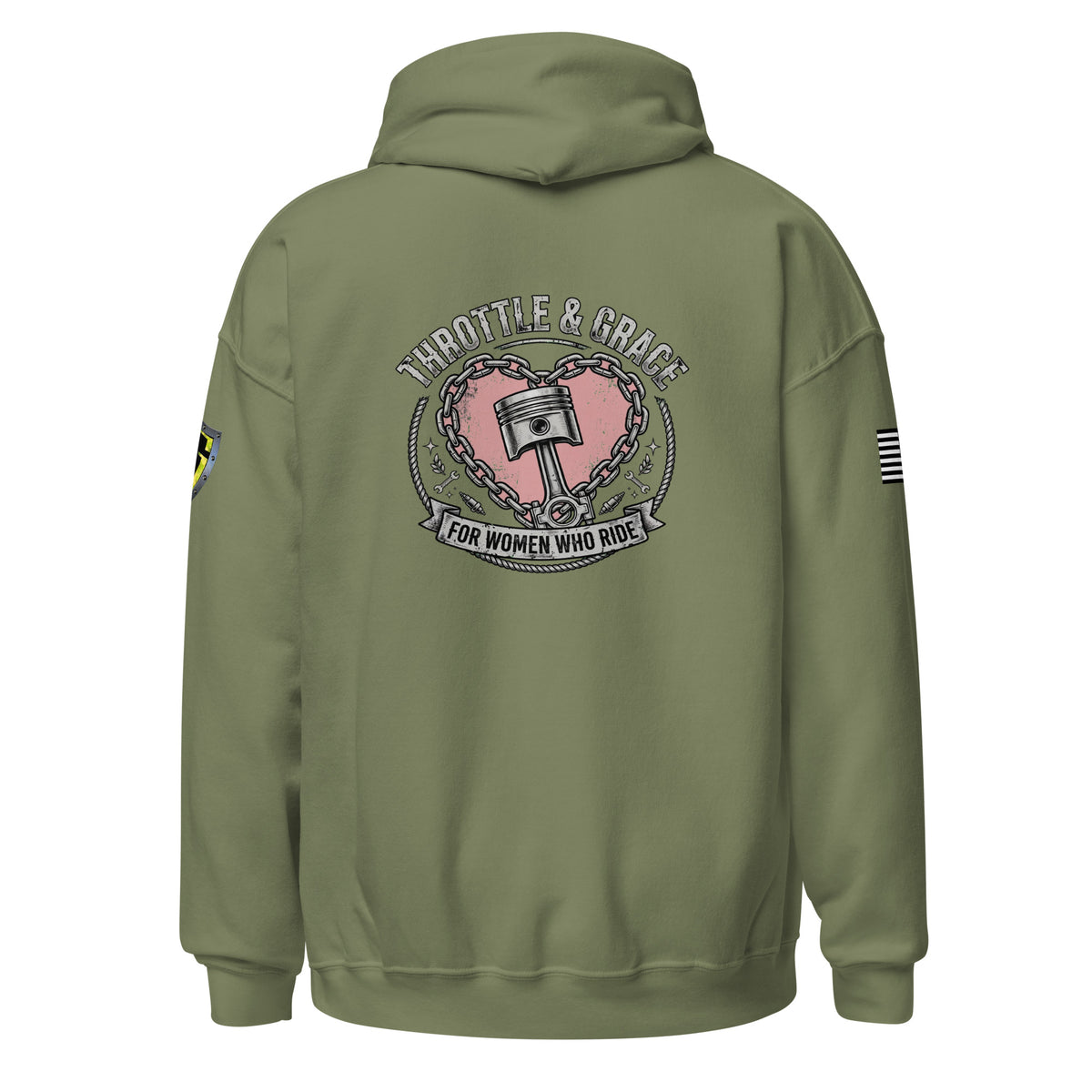 Women's Throttle and Grace Hoodie