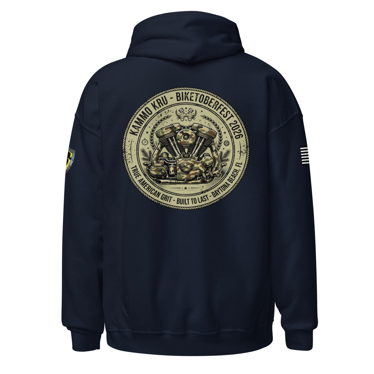 Mens Kammo Kru Hoodie