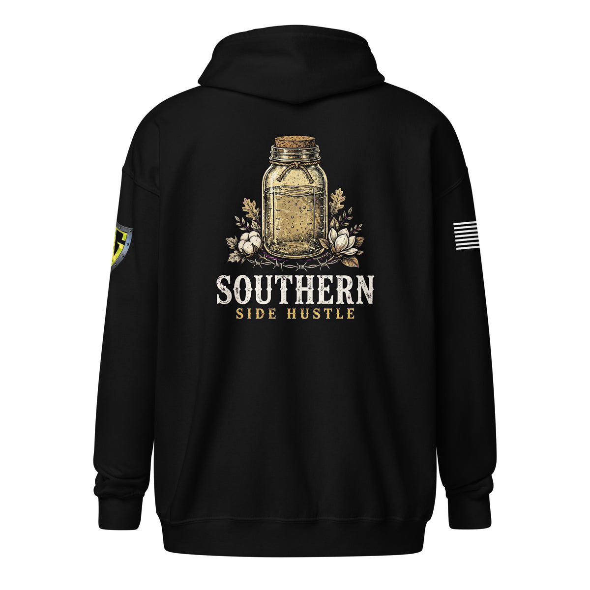 Women's Southern Side Hustle Zip Hoodie
